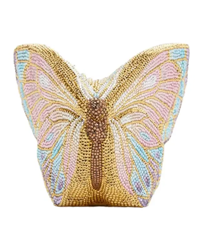 Judith Leiber Couture Serafina Butterfly Crystal Minaudiere