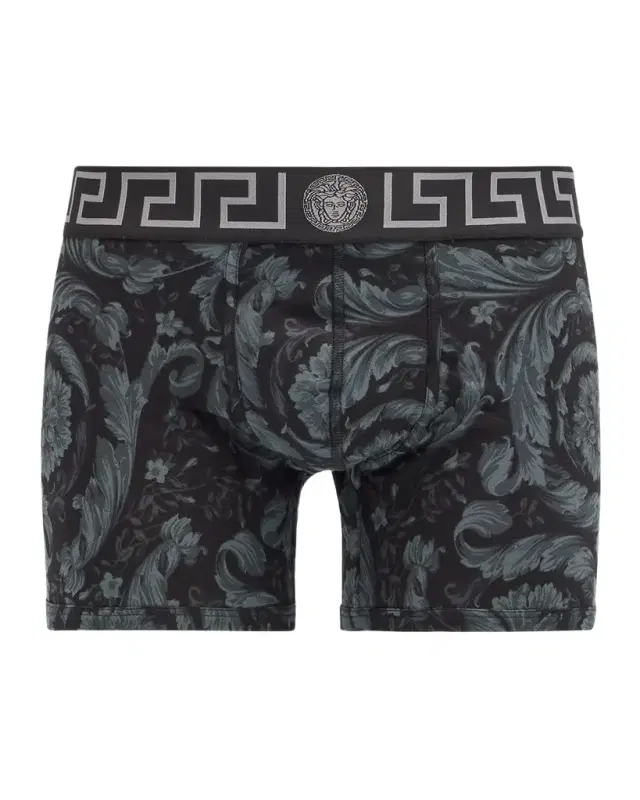 Versace Men 's Barocco Organic Jersey Trunks
