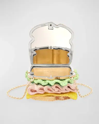 Judith Leiber Couture Lightly Toasted Crystal Sandwich Minaudiere | Thumbnail 2 Judith Leiber Couture Lightly Toasted Crystal Sandwich Minaudiere | Thumbnail 2