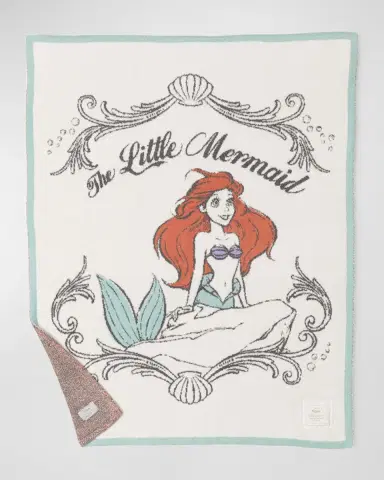 Barefoot Dreams x Disney CozyChic Ariel Blanket | Thumbnail 4