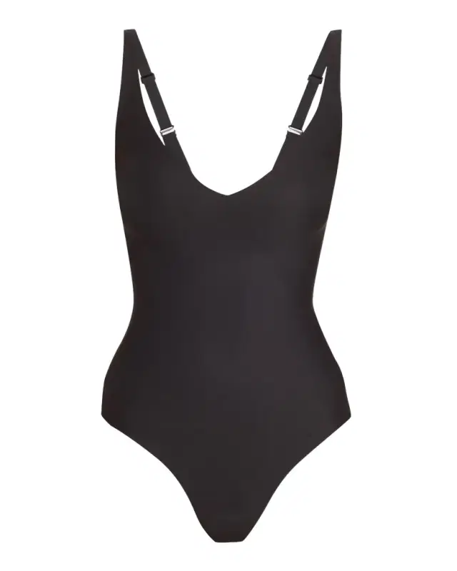 SKIMS Body Sleeveless Plunge Thong Bodysuit
