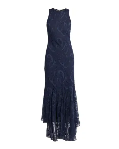 Etro Long Sleeveless Paisley Jacquard Dress | Thumbnail 1 Etro Long Sleeveless Paisley Jacquard Dress | Thumbnail 1