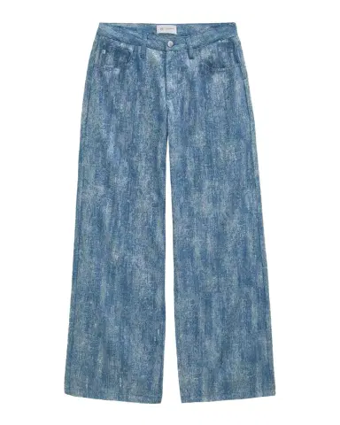 AG Jeans Stella Low-Rise Wide Embellished Jeans | Thumbnail 1 AG Jeans Stella Low-Rise Wide Embellished Jeans | Thumbnail 1