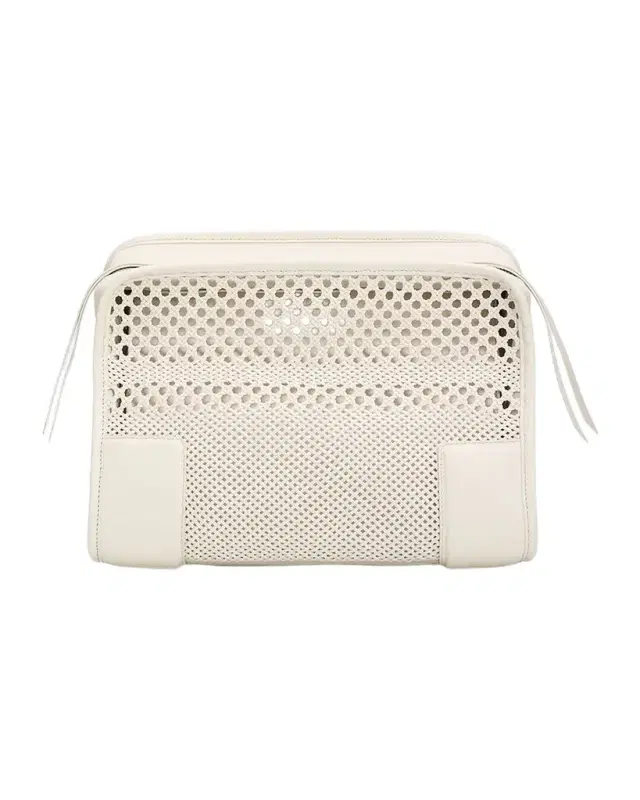 Loewe Amazona 180 Medium Woven Leather Top-Handle Bag