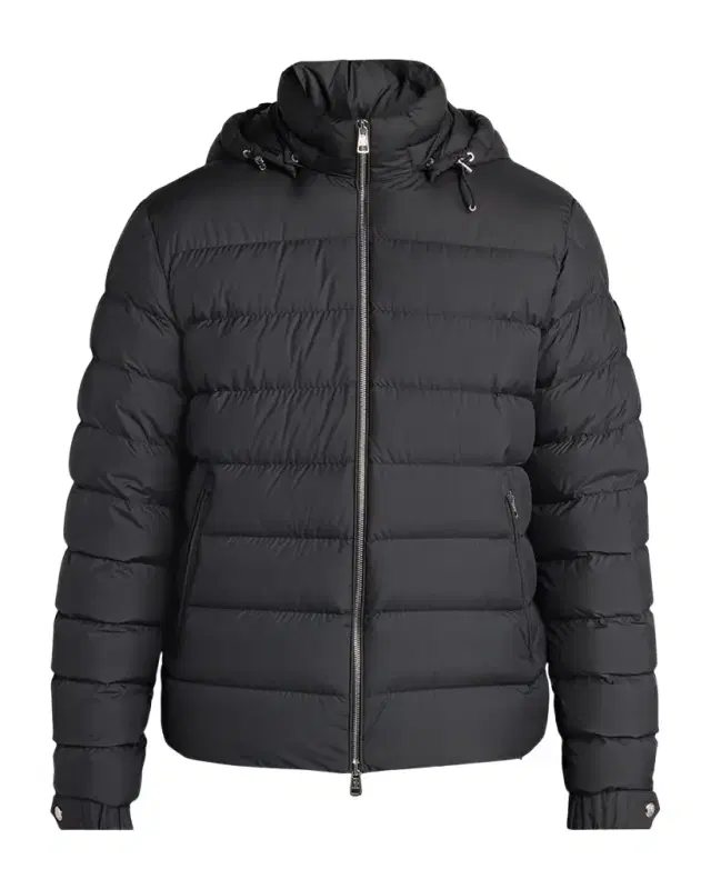 Moncler Men 's Arneb Hooded Short Down Puffer Jacket
