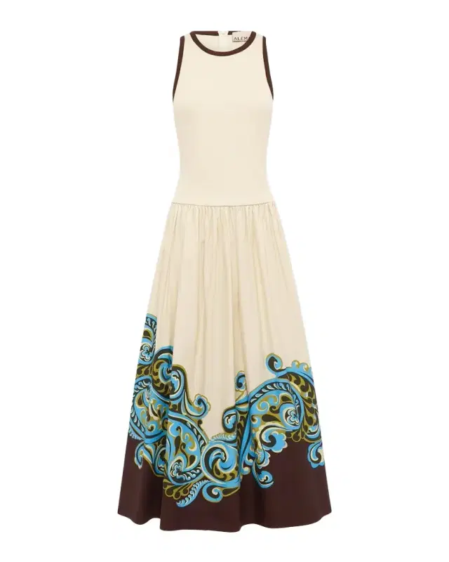 ALÉMAIS Natalia Tank Midi Dress