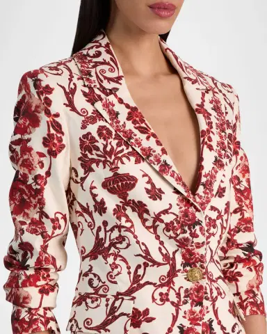 Alice + Olivia Macey Notch-Collar Blazer | Thumbnail 5 Alice + Olivia Macey Notch-Collar Blazer | Thumbnail 5
