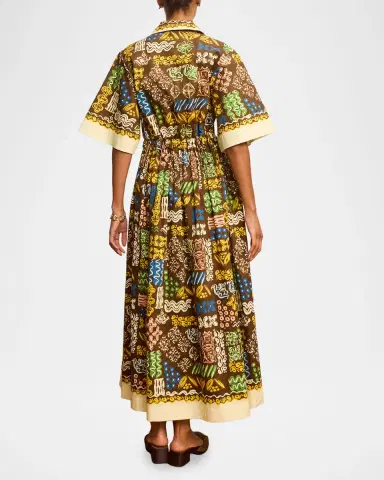 ALÉMAIS Minnie Cotton Midi Shirtdress | Thumbnail 3 ALÉMAIS Minnie Cotton Midi Shirtdress | Thumbnail 3