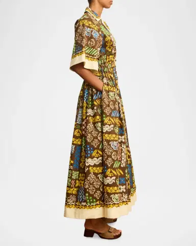 ALÉMAIS Minnie Cotton Midi Shirtdress | Thumbnail 5 ALÉMAIS Minnie Cotton Midi Shirtdress | Thumbnail 5