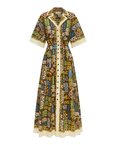 ALÉMAIS Minnie Cotton Midi Shirtdress | Thumbnail 1 ALÉMAIS Minnie Cotton Midi Shirtdress | Thumbnail 1