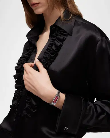 Gucci G-Frame 14x34mm Watch, Red Burgundy | Thumbnail 2