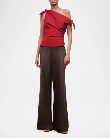 Staud Bellaria Asymmetric Top | Thumbnail 2 Staud Bellaria Asymmetric Top | Thumbnail 2