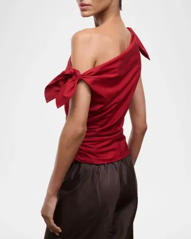 Staud Bellaria Asymmetric Top | Thumbnail 3 Staud Bellaria Asymmetric Top | Thumbnail 3