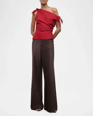 Staud Bellaria Asymmetric Top | Thumbnail 6 Staud Bellaria Asymmetric Top | Thumbnail 6