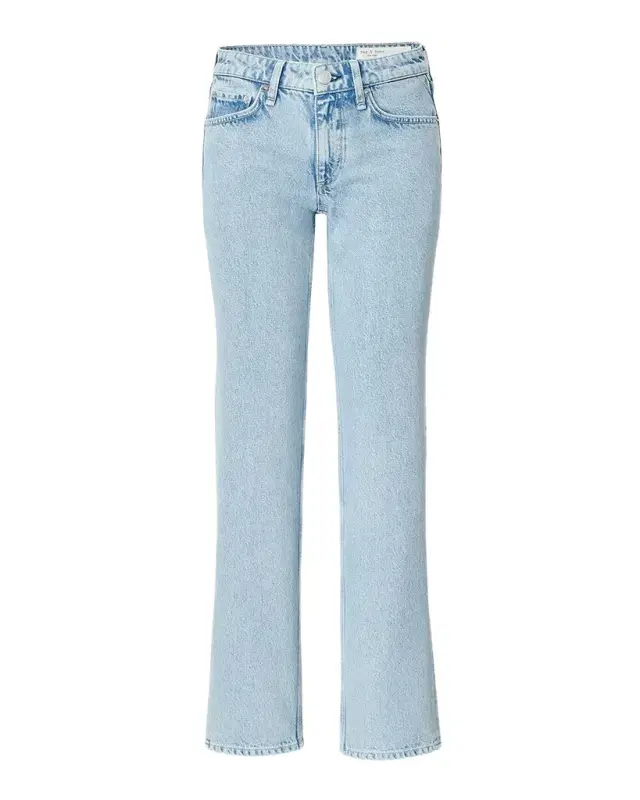 rag & bone Harlow Low-Rise Straight Jeans