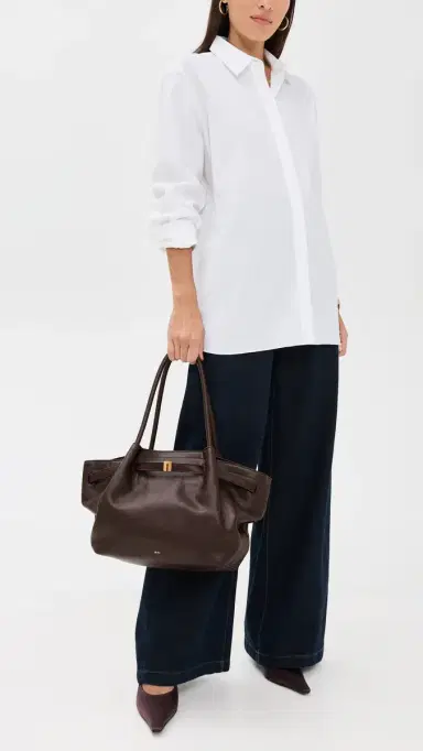 JW PEI Hana Faux Leather Medium Tote Bag | Thumbnail 3