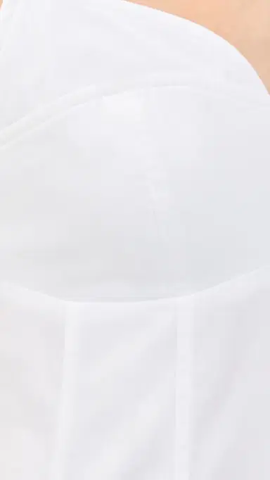 Co Bustier Midi Dress White | Thumbnail 6