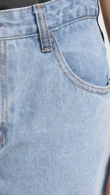 LIONESS Horseshoe Jeans plit Blue | Thumbnail 6