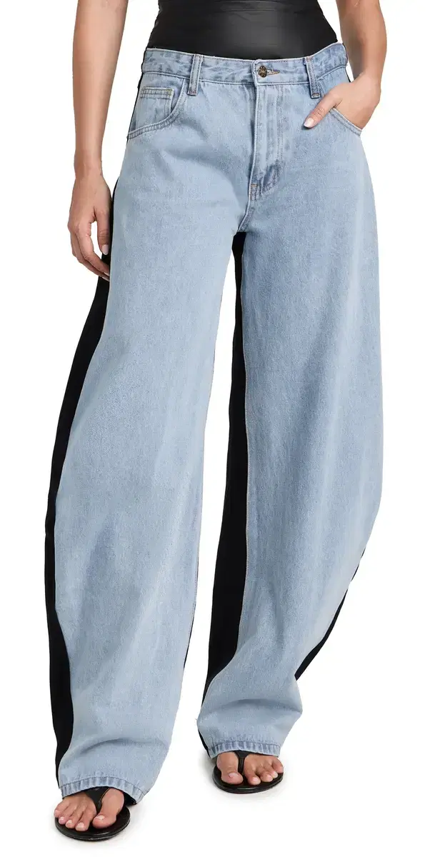 Horseshoe Jeans plit Blue