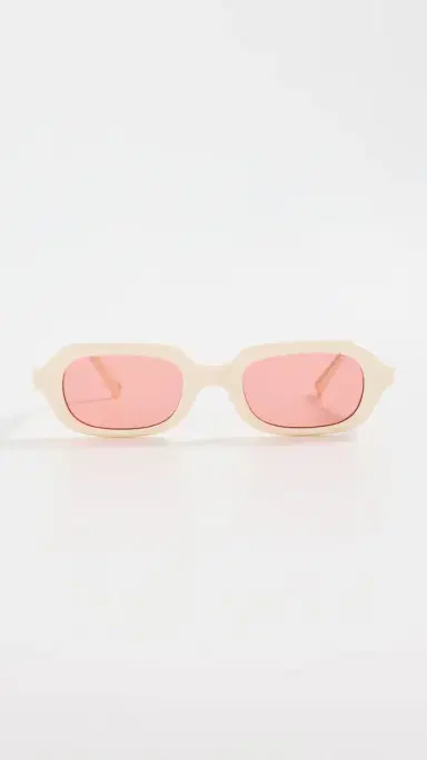 Jimmy Fairly Ely Sunglasses Beige One Size | Thumbnail 2
