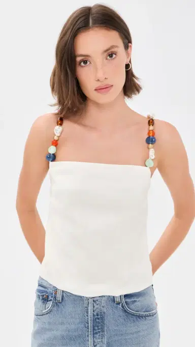 Cult Gaia Eira Top Off White | Thumbnail 2 Cult Gaia Eira Top Off White | Thumbnail 2