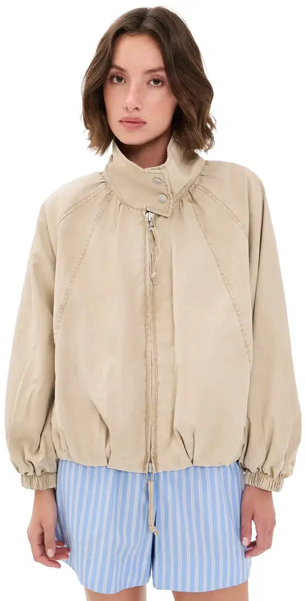 Free People Chelsea Jacket Oatmeal