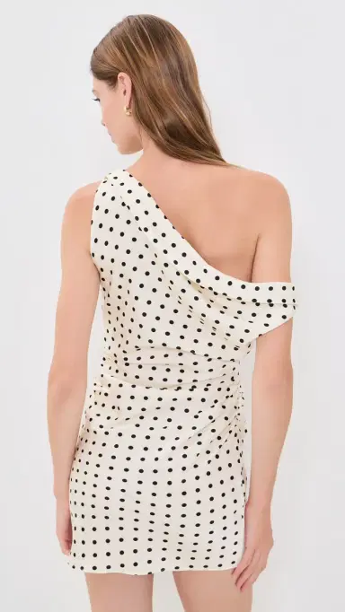 LIONESS Sweetheart Mini Dress Cream Polka | Thumbnail 3 LIONESS Sweetheart Mini Dress Cream Polka | Thumbnail 3