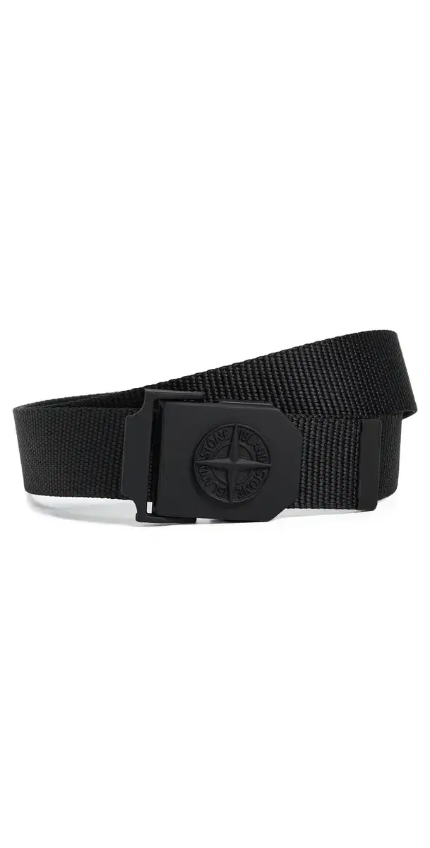 Stone Island Tape Belt Black