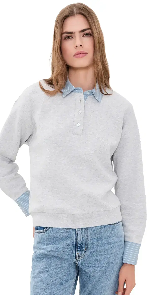 RAILS Zavier weatshirt Heather Grey