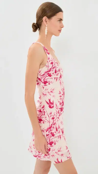 ALIX OF BOHEMIA Addie Rosette Bird Silk Mini Dress | Thumbnail 4 ALIX OF BOHEMIA Addie Rosette Bird Silk Mini Dress | Thumbnail 4