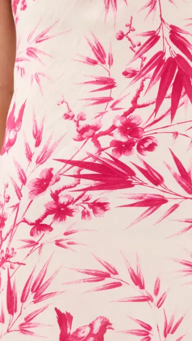ALIX OF BOHEMIA Addie Rosette Bird Silk Mini Dress | Thumbnail 6 ALIX OF BOHEMIA Addie Rosette Bird Silk Mini Dress | Thumbnail 6