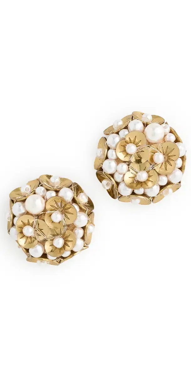 Kamar Earrings Gold One Size