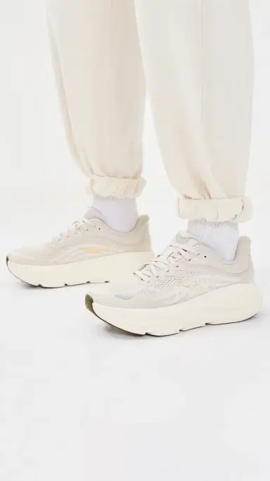Hoka Bondi 9 Sneakers River Rock Grey/Alabaster 6 | Thumbnail 3