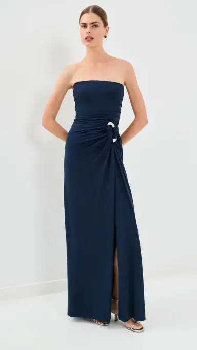 Simkhai Emma Bustier Gown | Thumbnail 2 Simkhai Emma Bustier Gown | Thumbnail 2