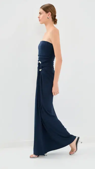 Simkhai Emma Bustier Gown | Thumbnail 4 Simkhai Emma Bustier Gown | Thumbnail 4