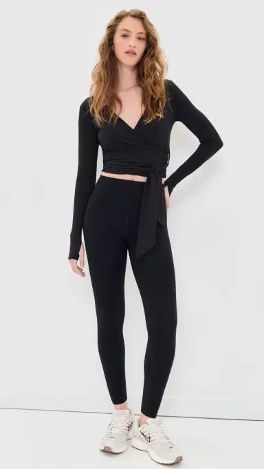 Splits59 Bella Airweight Lite Wrap Top | Thumbnail 5 Splits59 Bella Airweight Lite Wrap Top | Thumbnail 5