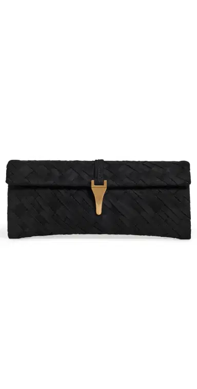 JW PEI Zaria Faux Suede Woven Clutch | Thumbnail 1 JW PEI Zaria Faux Suede Woven Clutch | Thumbnail 1