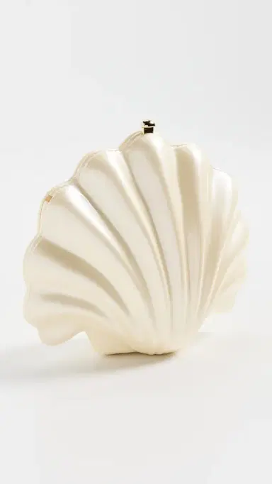JW PEI Shell Clutch Ivory One Size | Thumbnail 4 JW PEI Shell Clutch Ivory One Size | Thumbnail 4