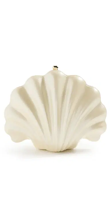 JW PEI Shell Clutch Ivory One Size | Thumbnail 1 JW PEI Shell Clutch Ivory One Size | Thumbnail 1