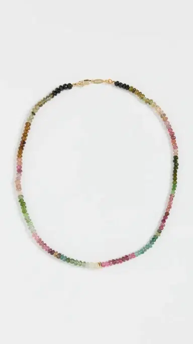 Shashi Aisha Gemstone Necklace | Thumbnail 2