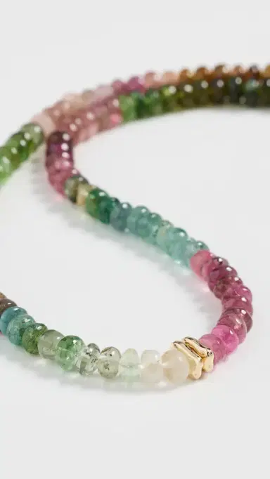 Shashi Aisha Gemstone Necklace | Thumbnail 4