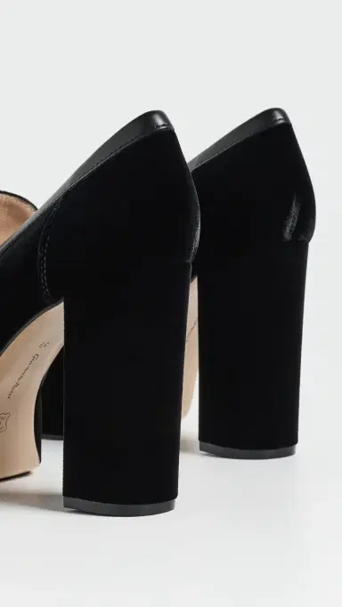Gianvito Rossi Hadden Velluto Calfskin Heels | Thumbnail 4