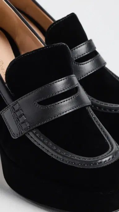 Gianvito Rossi Hadden Velluto Calfskin Heels | Thumbnail 6