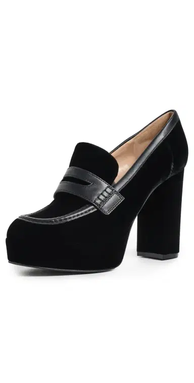Gianvito Rossi Hadden Velluto Calfskin Heels | Thumbnail 1
