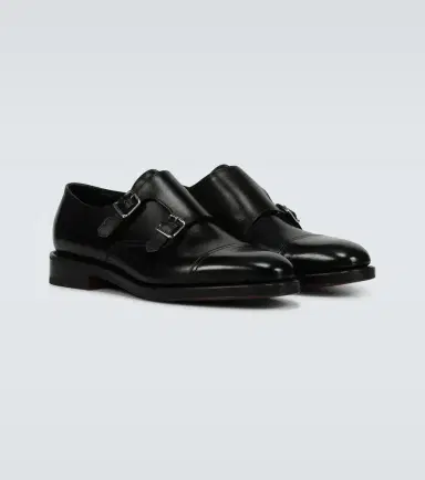 John Lobb William leather monk strap shoes | Thumbnail 2