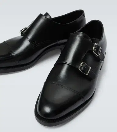 John Lobb William leather monk strap shoes | Thumbnail 6