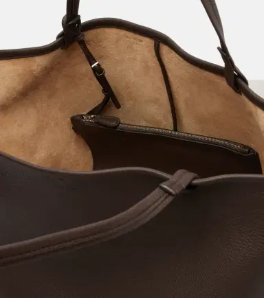 The Row Park Tote Three leather shopper | Thumbnail 3