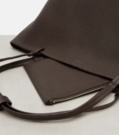 The Row Park Tote Three leather shopper | Thumbnail 4