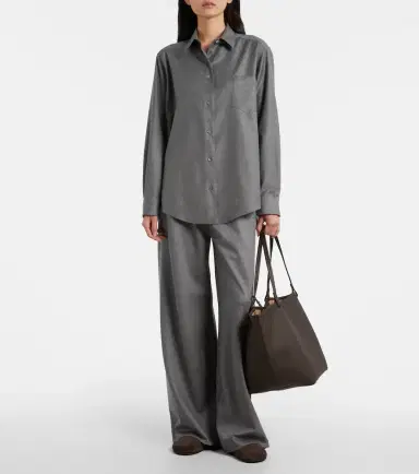 The Row Park Tote Three leather shopper | Thumbnail 5
