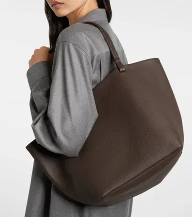 The Row Park Tote Three leather shopper | Thumbnail 7